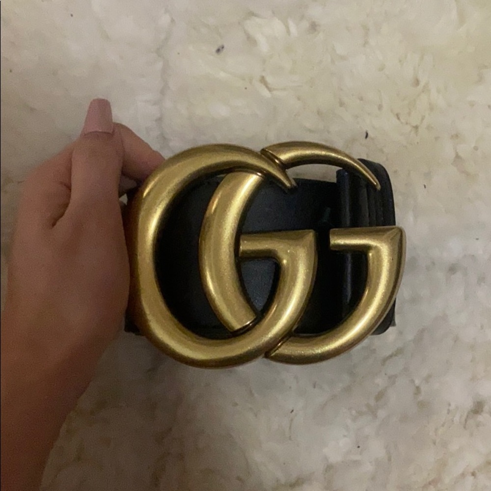 Gucci runway belt